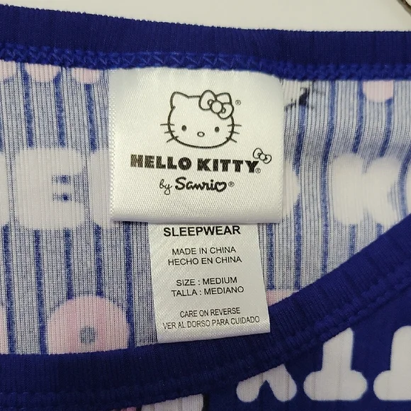 Hello Kitty Kids Tee - Navy and Pink - Picture 5 of 6